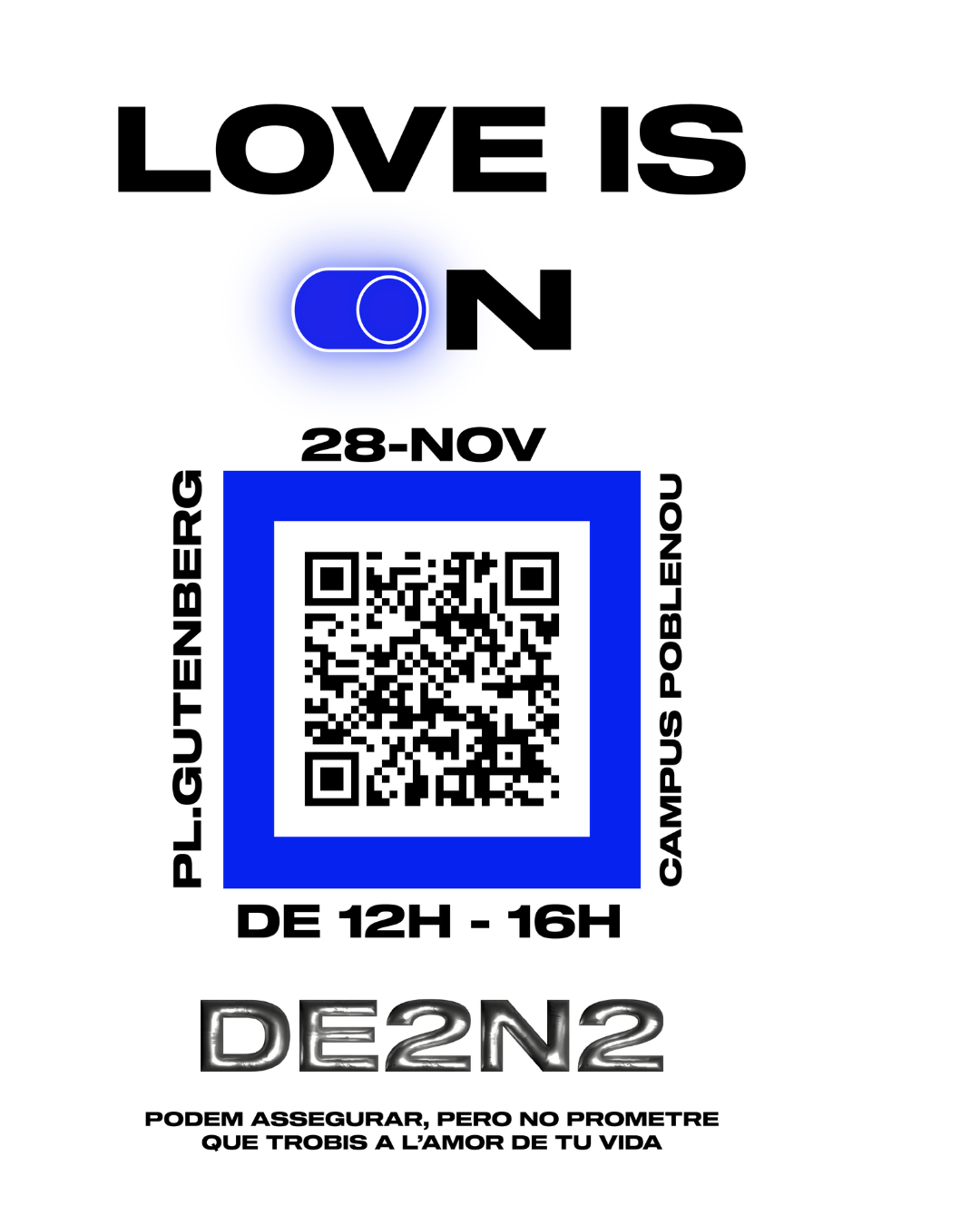 De 2 en 2 — campaign poster